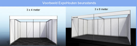 Build my expostand. (Additional €75,- collective transportation costs)