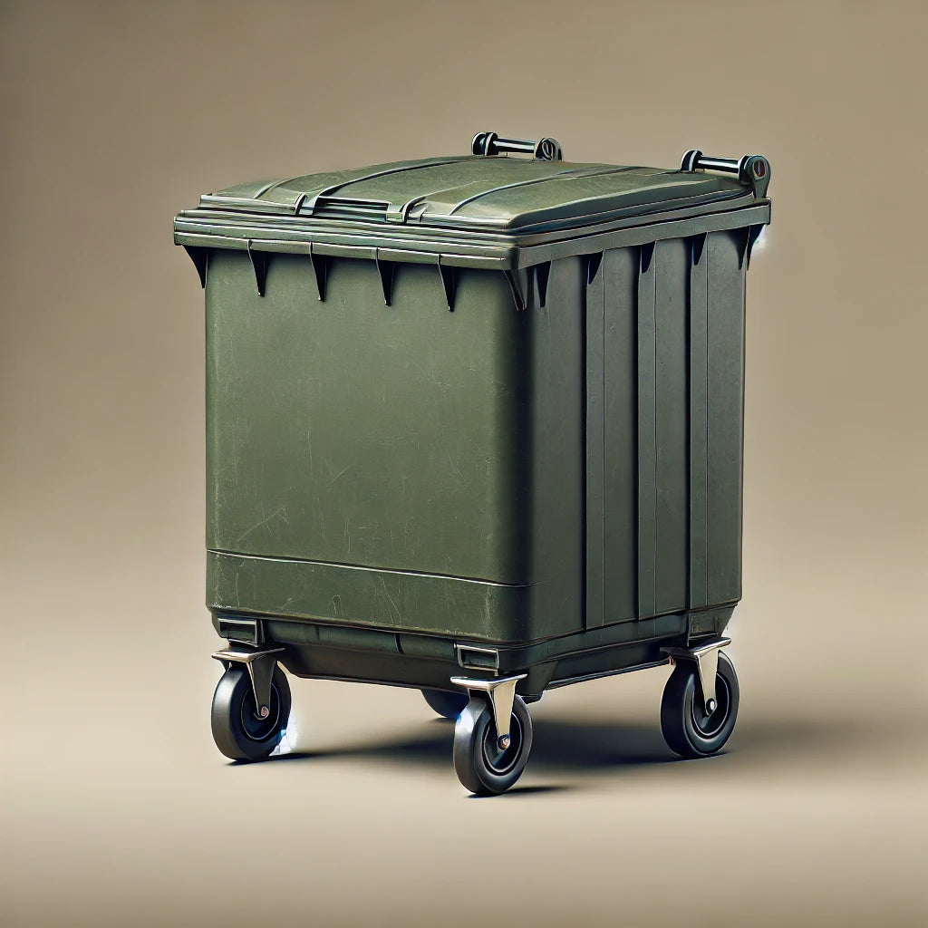 Gebruik vuilcontainer (per 1000 liter)