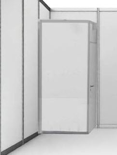 Opbergbox in uw stand met deur (1 x 1 meter)